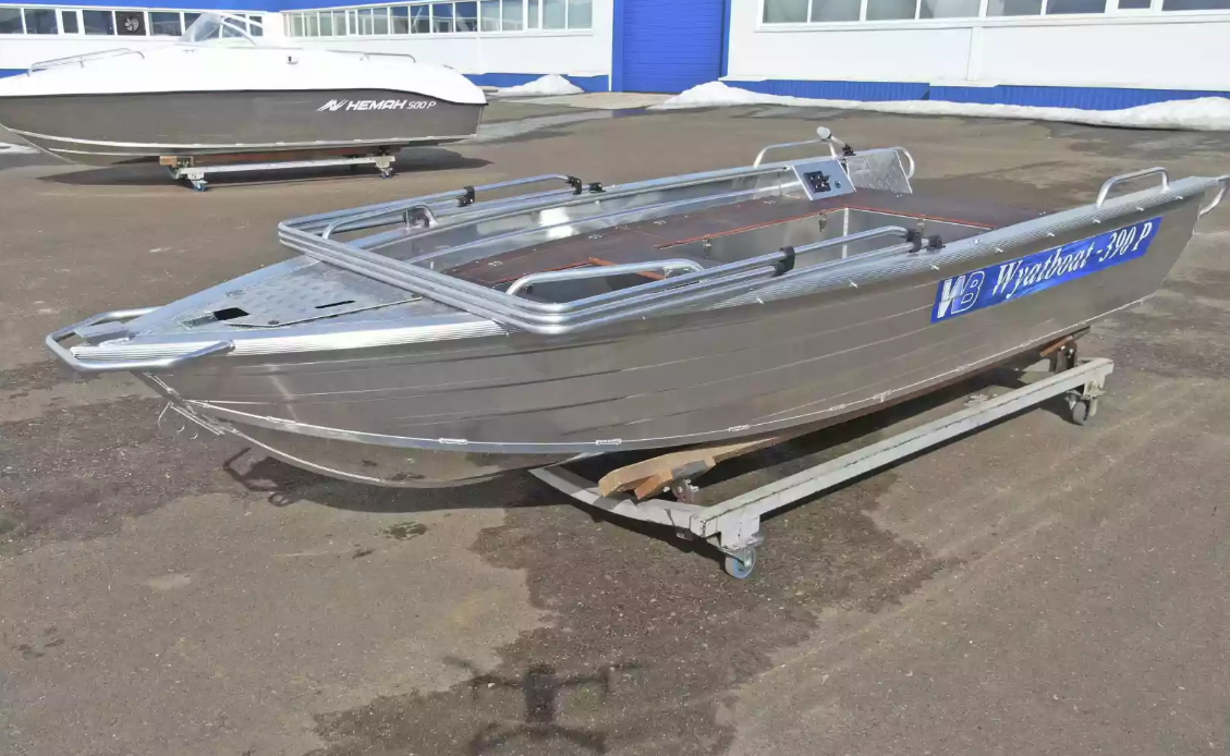 Алюминиевая лодка Wyatboat-390РМ в Артёме