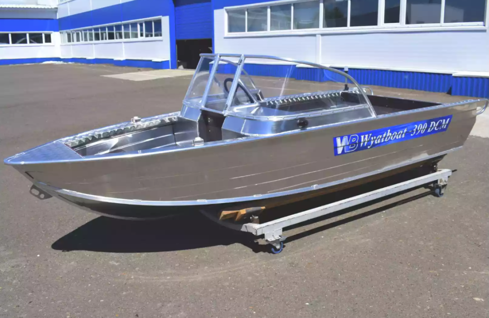 Алюминиевая лодка Wyatboat-390 DCM в Артёме