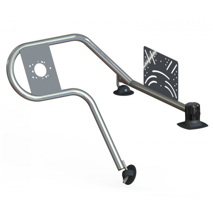 Стойка рулевая с креплением на баллон надувной лодки 32мм быстросъемная в Артёме