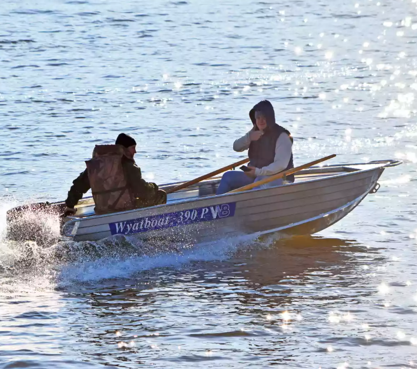 Алюминиевая лодка Wyatboat-390 P в Артёме