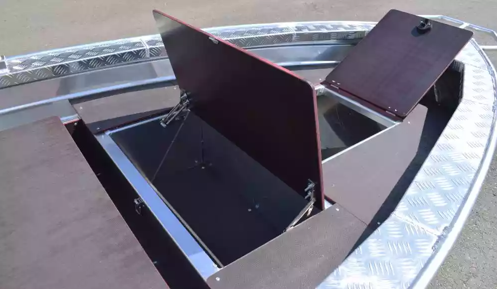 Алюминиевая лодка Wyatboat-390Р Fish в Артёме