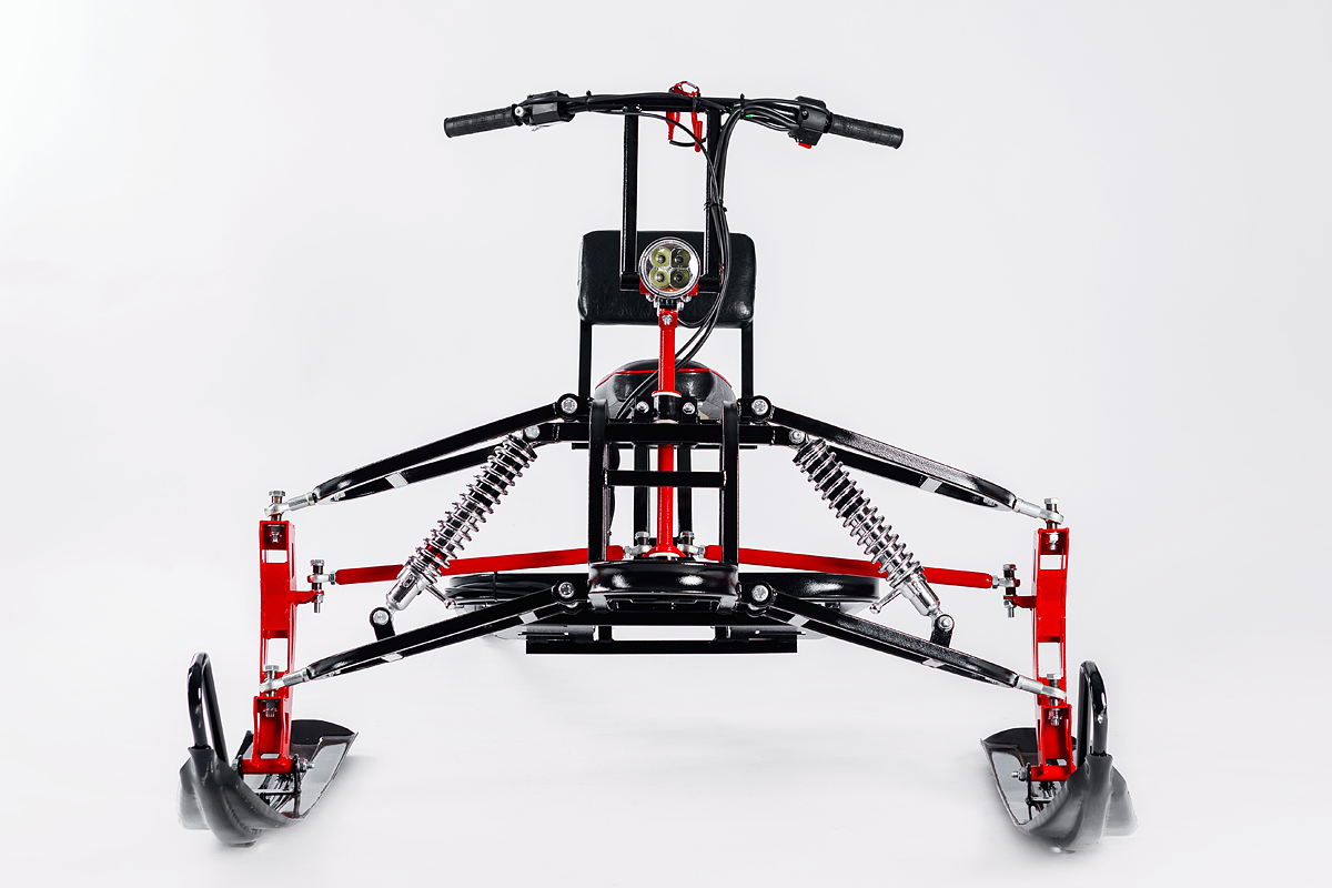 Лыжный модуль IKUDZO TERRAIN с подогревом ручек металлические лыжи в Артёме