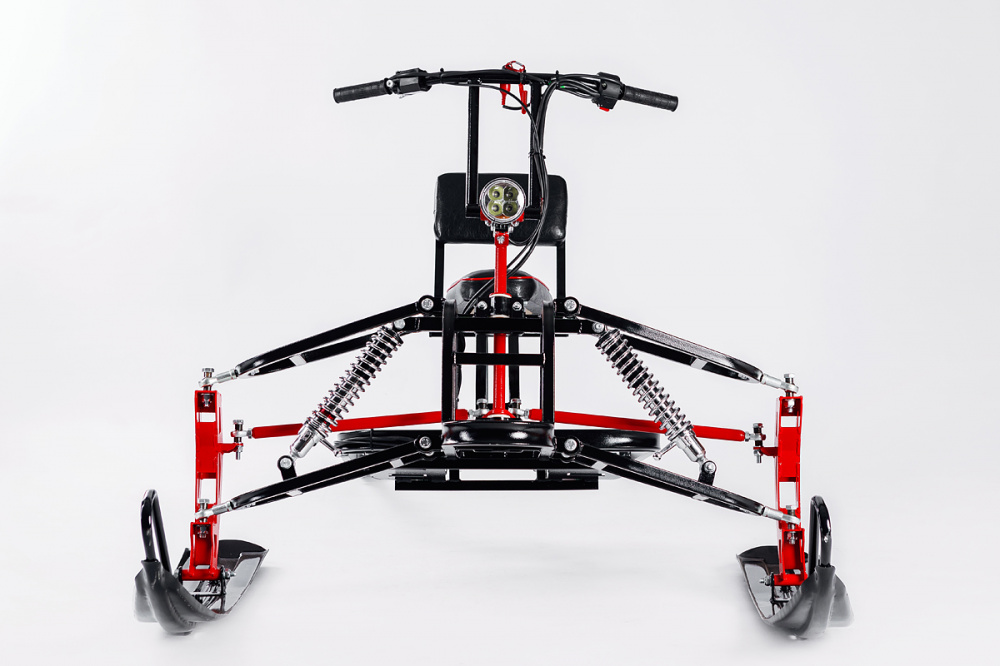 Лыжный модуль IKUDZO с подогревом ручек пластиковые лыжи в Артёме