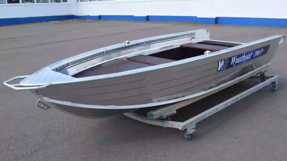 Алюминиевая лодка Wyatboat-390Р Fish в Артёме