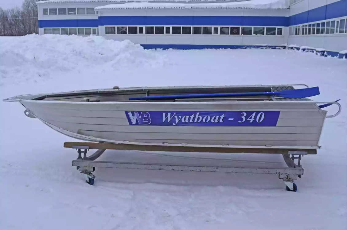Алюминиевая лодка Wyatboat-340 Р в Артёме