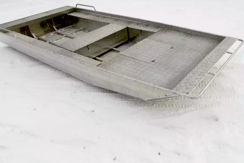 Алюминиевая лодка Wyatboat-390 Jonboat в Артёме