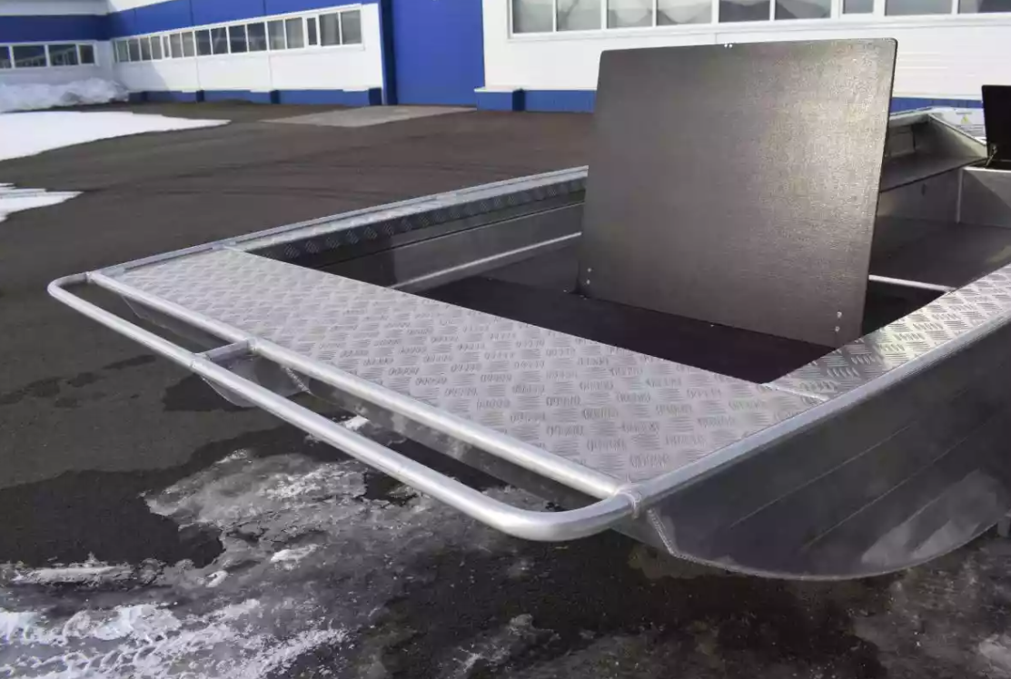 Алюминиевая лодка Wyatboat-490 Jonboat в Артёме