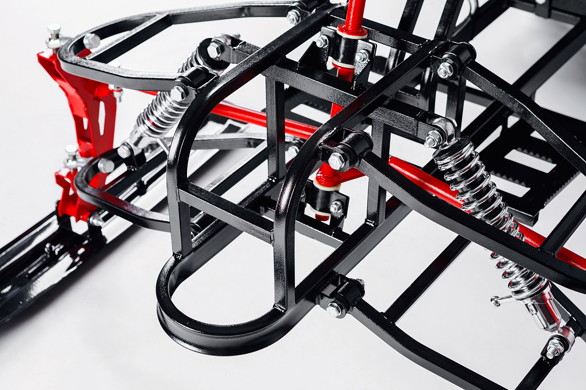 Лыжный модуль IKUDZO TERRAIN с подогревом ручек металлические лыжи в Артёме