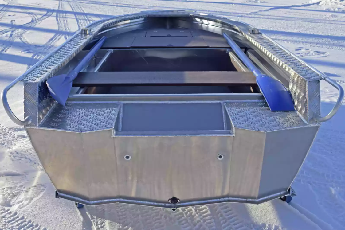 Алюминиевая лодка Wyatboat-370 Р FISH в Артёме