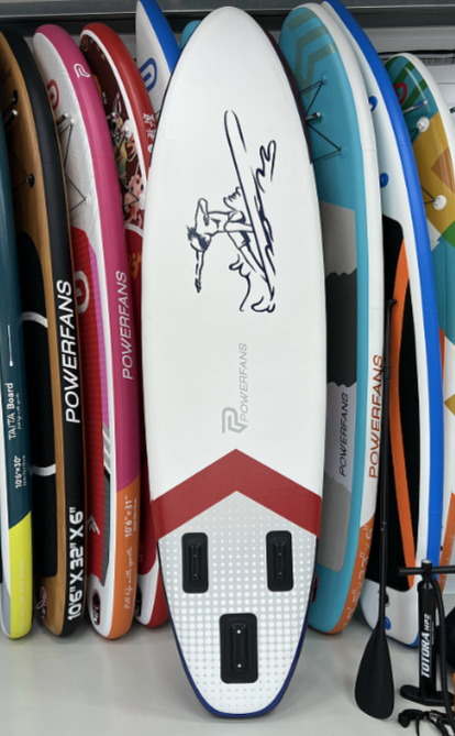 SUP (САП) ДОСКА RAIDEX POWERFANS ITALIAN ICE BLUE 10,6’ (320СМ) в Артёме