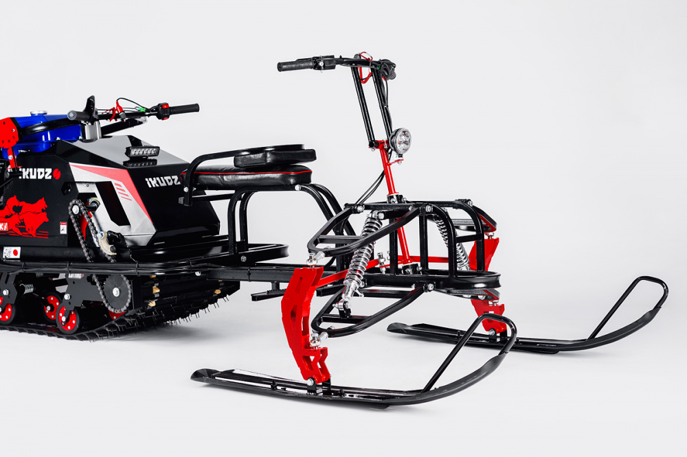 Лыжный модуль IKUDZO TERRAIN с подогревом ручек металлические лыжи в Артёме