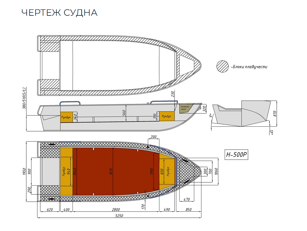 Алюминиевая лодка Неман-500 P в Артёме
