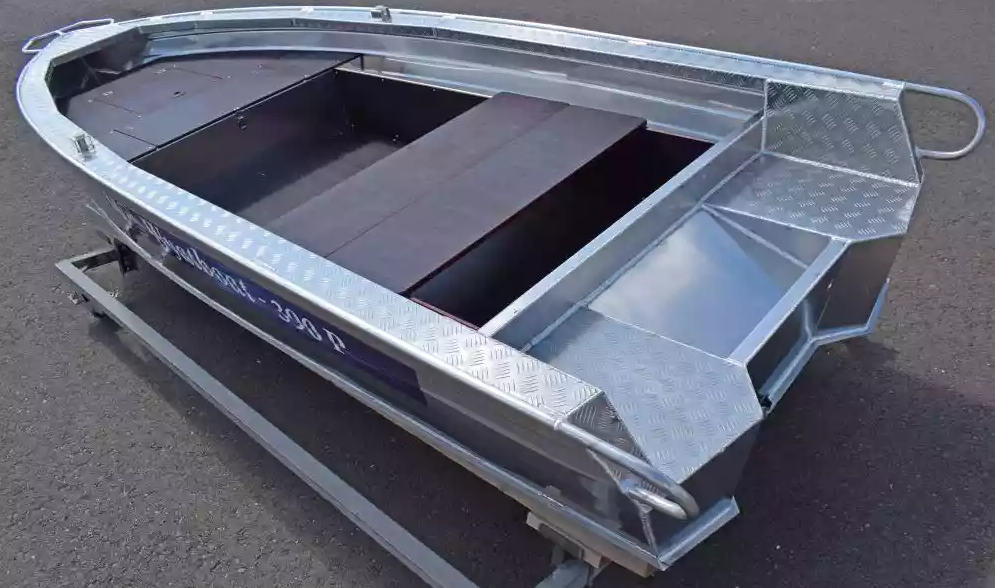 Алюминиевая лодка Wyatboat-390Р Fish в Артёме