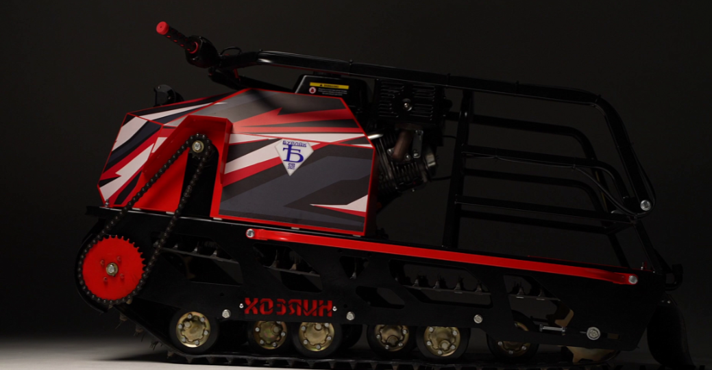 Мотобуксировщик Бурлак ХОЗЯИН-2 в Артёме