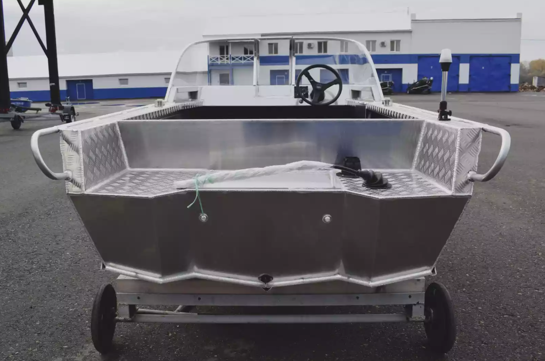Алюминиевая лодка Wyatboat-390 Pro в Артёме