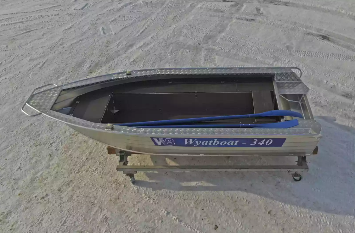 Алюминиевая лодка Wyatboat-340 РМ в Артёме