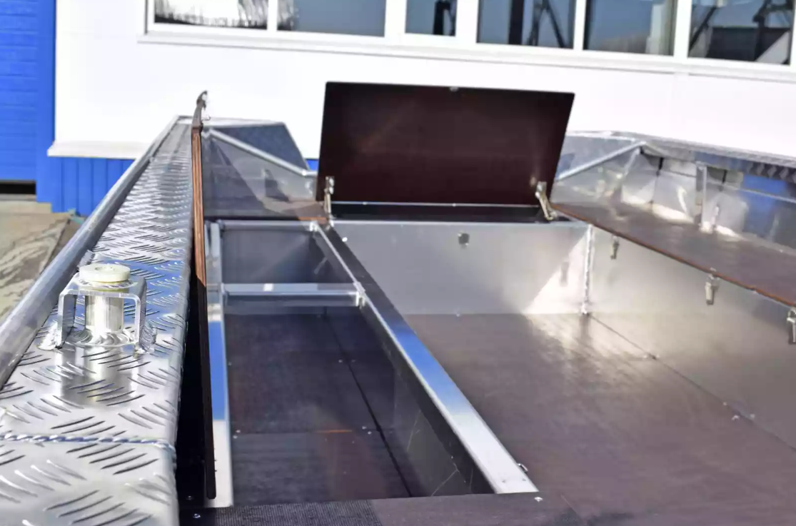 Алюминиевая лодка Wyatboat-490 Jonboat в Артёме