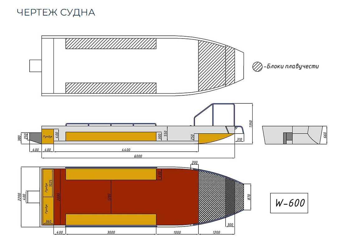 Алюминиевая лодка Wyatboat-600 в Артёме