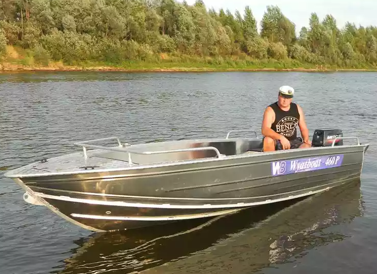 Алюминиевая лодка Wyatboat-460 P в Артёме