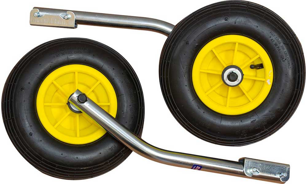 Транцевые колеса 330 мм модульные удлиненные в Артёме