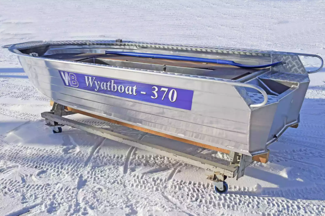 Алюминиевая лодка Wyatboat-370 РМ в Артёме