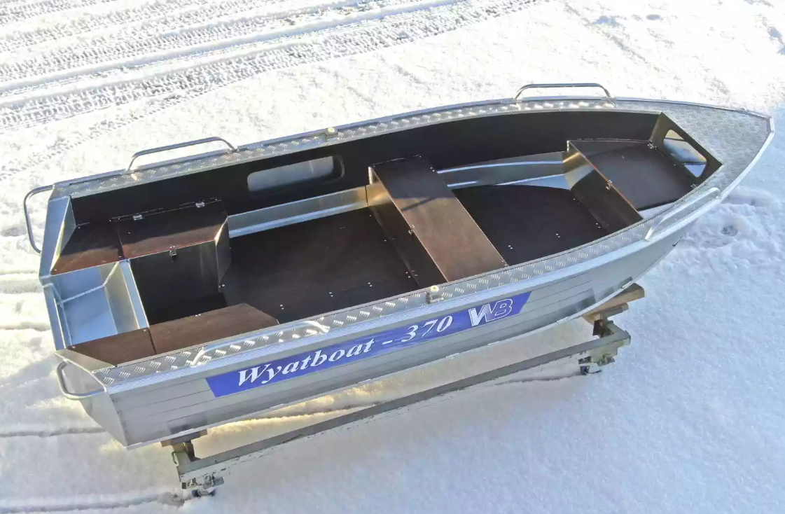 Алюминиевая лодка Wyatboat-370 в Артёме
