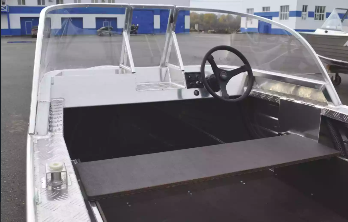 Алюминиевая лодка Wyatboat-390 Pro в Артёме