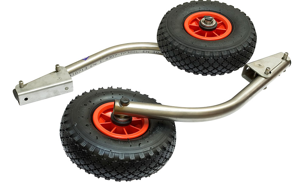 Транцевые колеса модульные для нднд из нержавеющей стали в Артёме