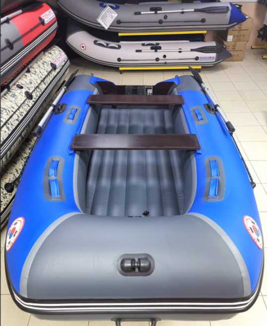 КОМПЛЕКТ Лодка MISHIMO PRO 350 + ЛОДОЧНЫЙ МОТОР MARLIN MP 9.9 (20) AMHS PRO в Артёме