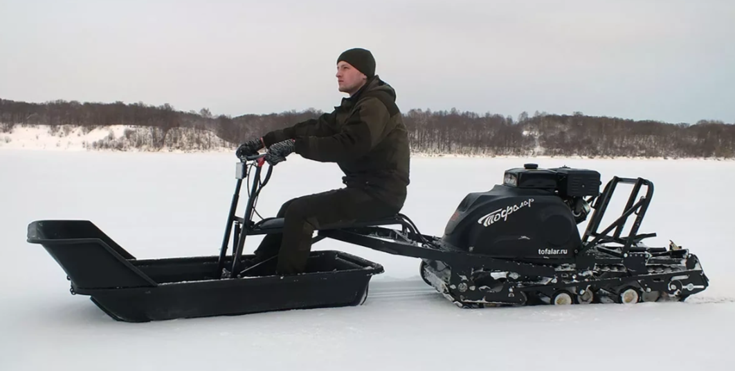 Мотобуксировщик Тофалар 500 с модулем Толкач в Артёме