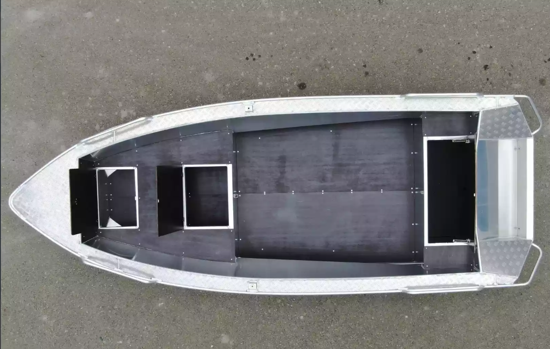 Алюминиевая лодка  Wyatboat-430М FISH в Артёме