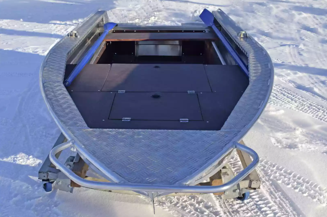 Алюминиевая лодка Wyatboat-370 Р FISH в Артёме