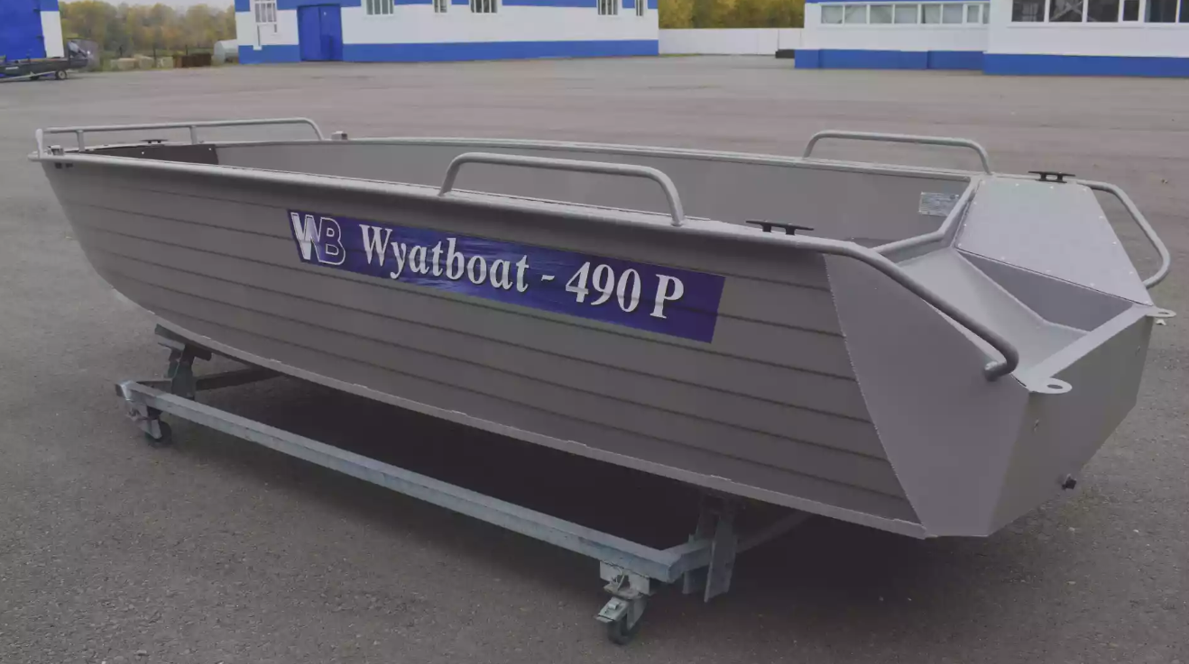Алюминиевая лодка Wyatboat-490 P в Артёме