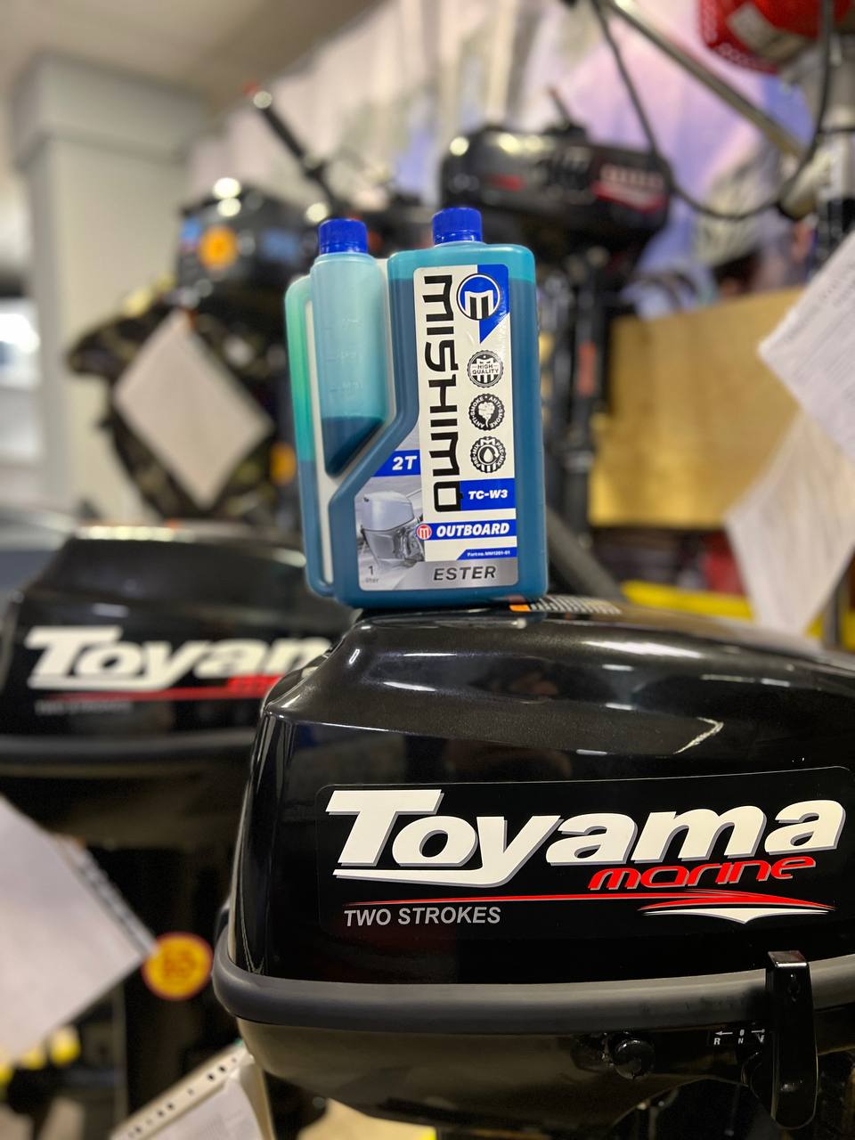 Масло MISHIMO 2T OUTBOARD (ESTER) полусинтетика 1 л в Артёме