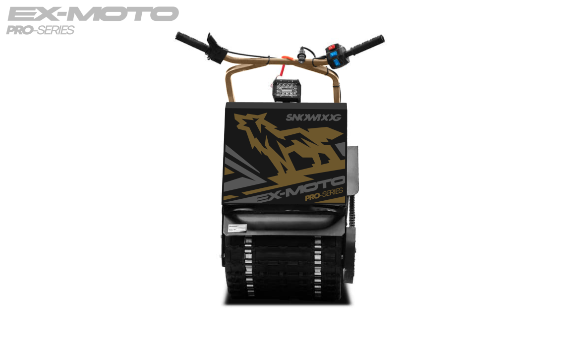 Мотобуксировщик EX-MOTO SNOWDOG S380 8л.с. в Артёме