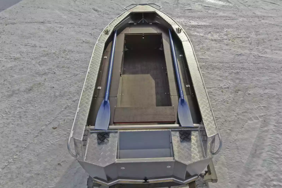Алюминиевая лодка Wyatboat-340 РМ в Артёме