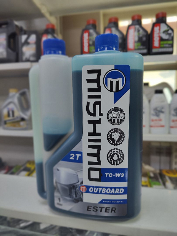 Масло MISHIMO 2T OUTBOARD (ESTER) полусинтетика 1 л в Артёме