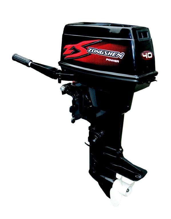 Лодочный мотор Zongshen T40 (+руль+пульт) в Артёме