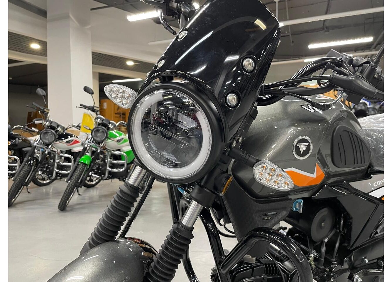 Мопед VMC NOVA 49сс (125сс) Led Full, дисковый тормоз, RKB RATO с баланс. валом, сигнализация в Артёме