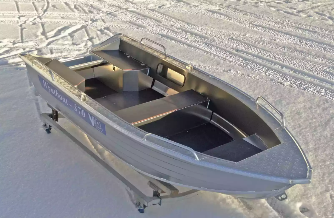 Алюминиевая лодка Wyatboat-370 в Артёме