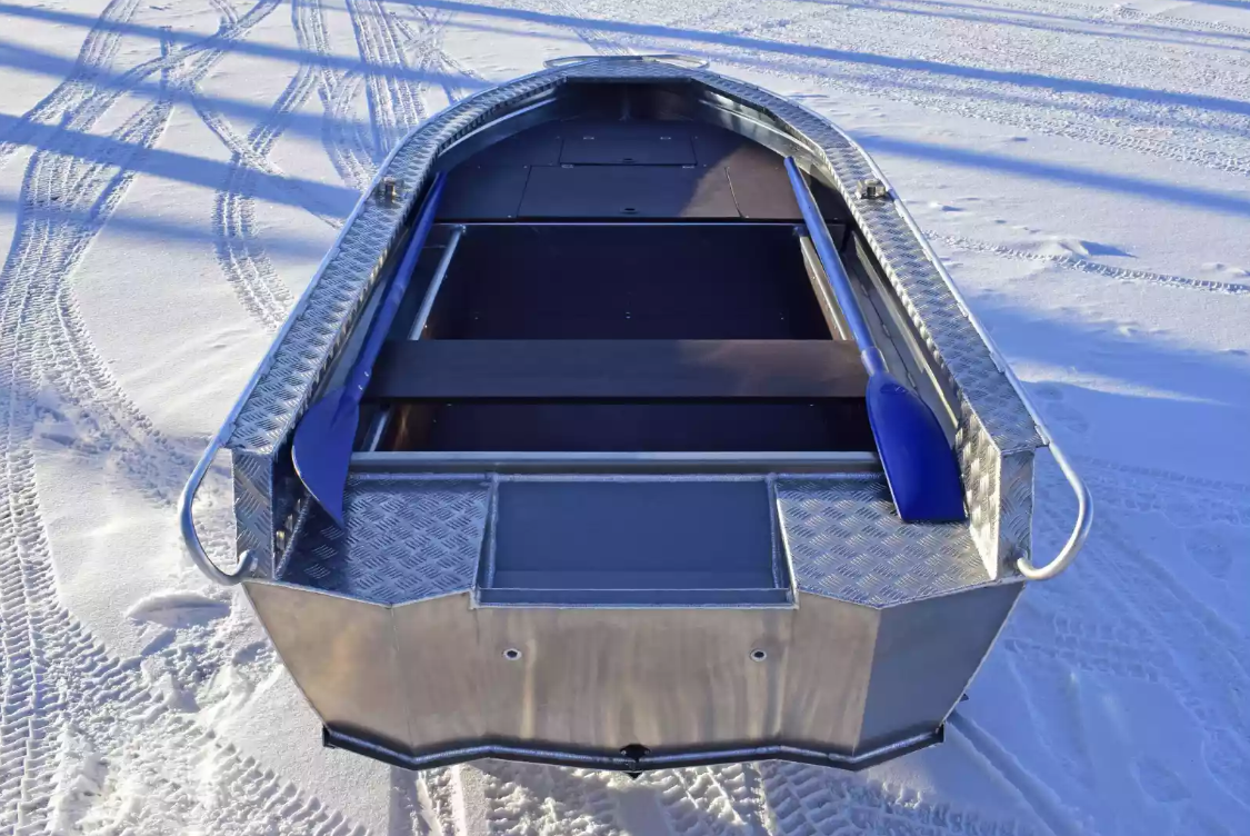 Алюминиевая лодка Wyatboat-370 Р FISH в Артёме
