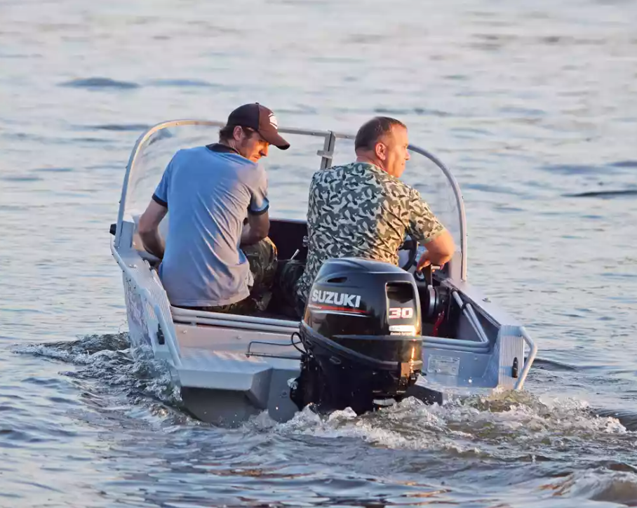 Алюминиевая лодка Wyatboat-390 DCM в Артёме