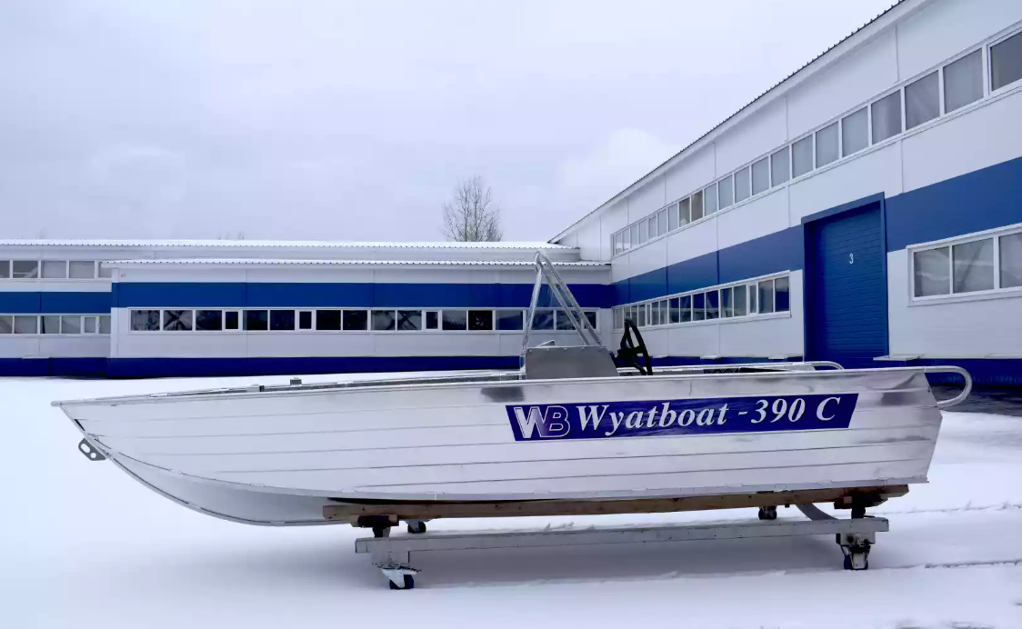 Алюминиевая лодка Wyatboat-390 C в Артёме