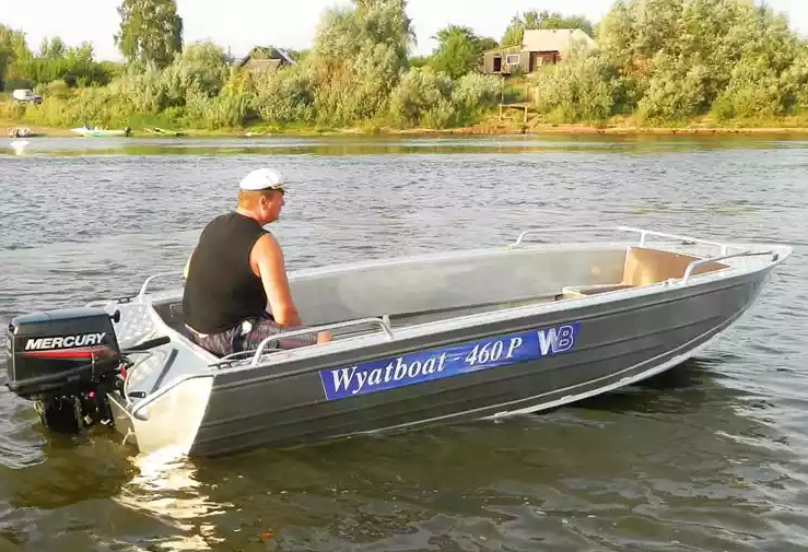 Алюминиевая лодка Wyatboat-460 P в Артёме