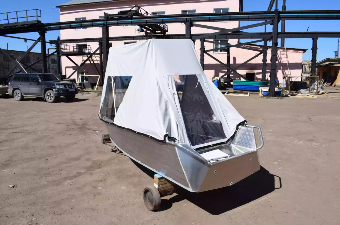Алюминиевая лодка Wyatboat-390 У в Артёме
