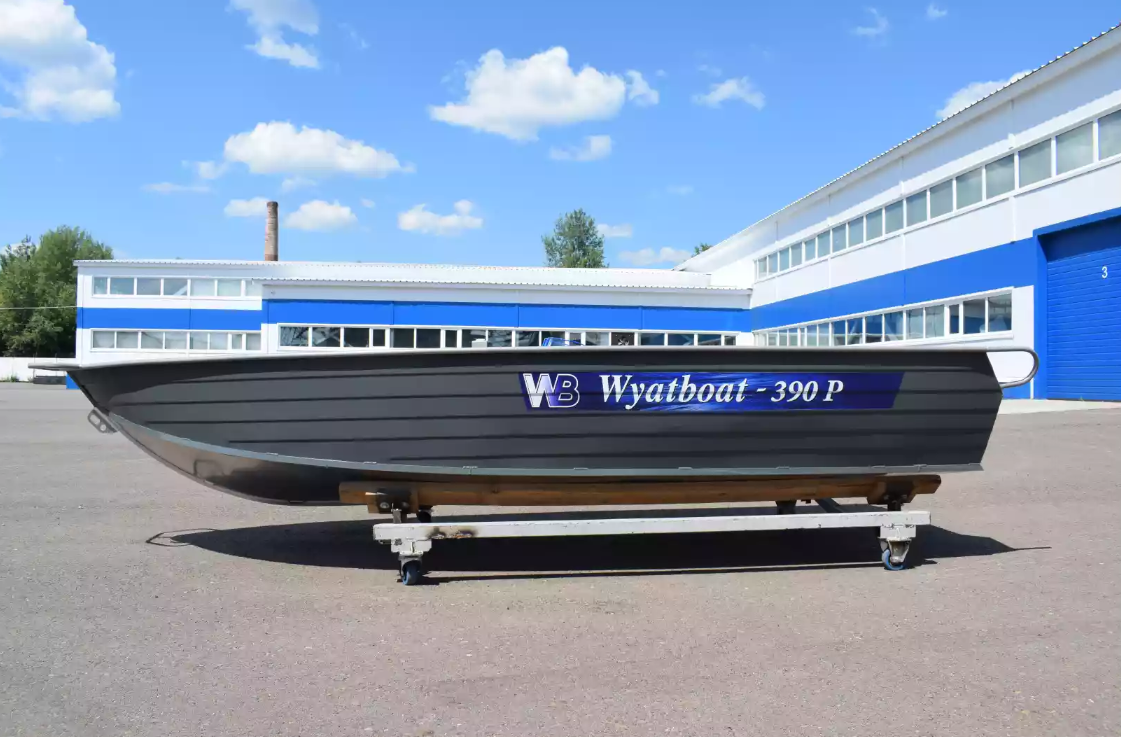 Алюминиевая лодка Wyatboat-390Р Fish в Артёме