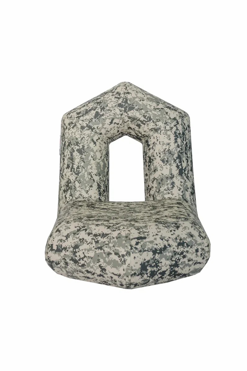 КРЕСЛО НАДУВНОЕ SMARINE, 85Х75 СМ, ПВХ, ЗЕЛЕНЫЙ ПИКСЕЛЬ в Артёме