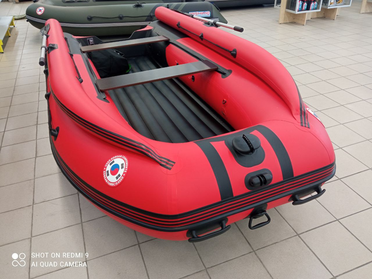 Лодка MISHIMO RIVER FJET PRO 410  под водомет в Артёме