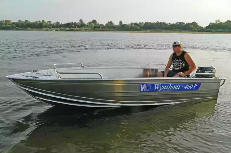 Алюминиевая лодка Wyatboat-460 P в Артёме
