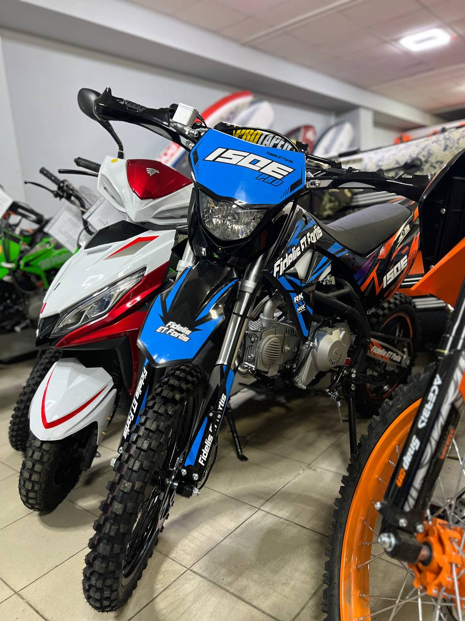 Мотоцикл (питбайк) PROMAX FIDET (ФАЙДЕТ) 190E PRO 17/14 в Артёме